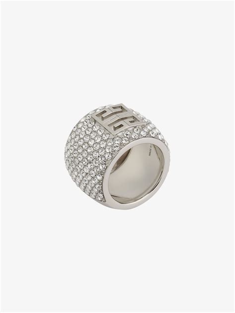 givenchy 4g my love ring|4G ring in metal with crystals .